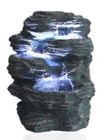 + Springbrunnen Niagara mit 3x LED Beleuchtung Zimmerbrunnen