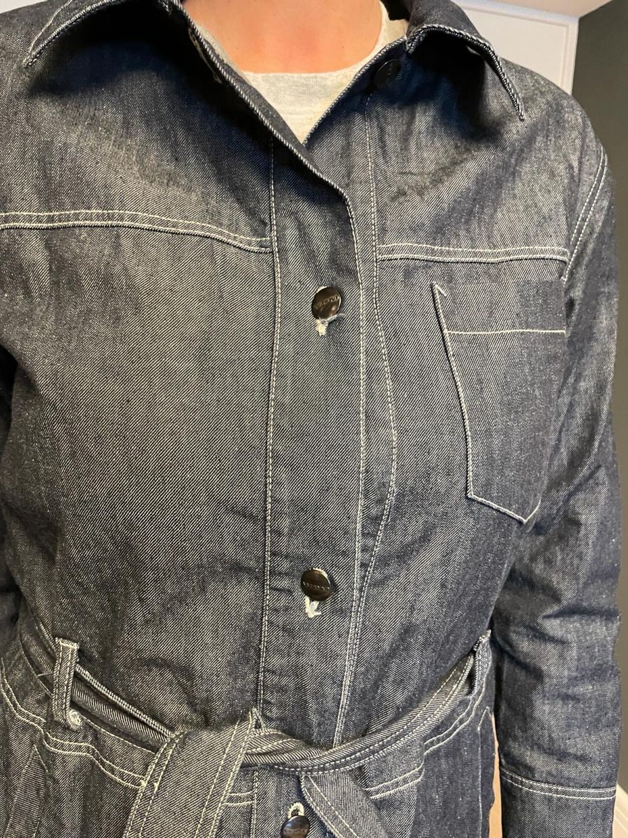 Cappotti: Denim Jeans Mantel oder Kleid L – Usato da Siebnen venduto da Starlauf 1