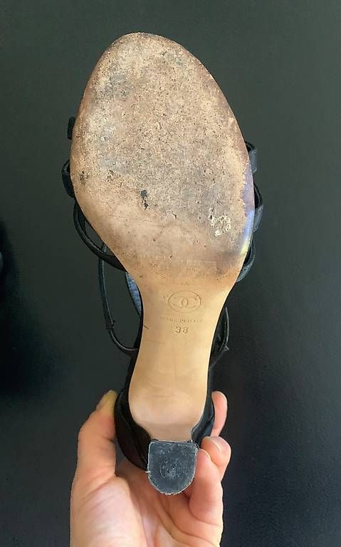 Damenschuhe: Chanel Sandalen / Gr. 38 – Gebraucht aus Bern von Nici2210 4
