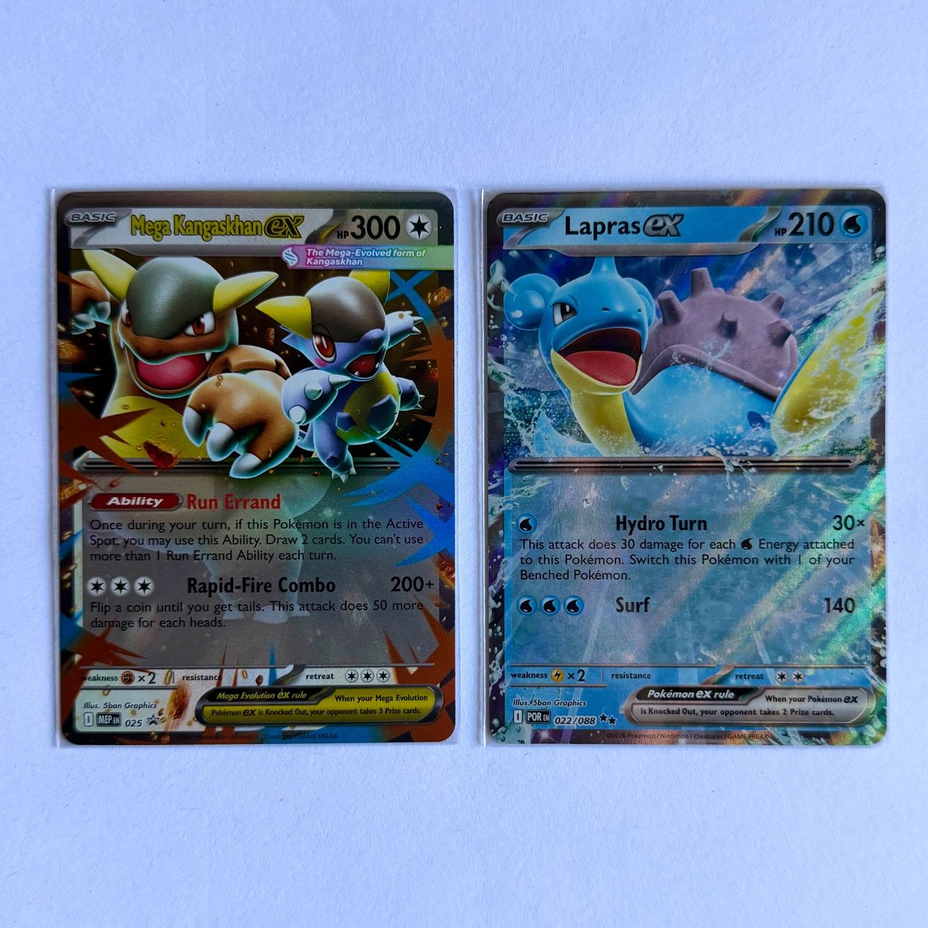 Pokémon Carte collezionabili: Mega Kangashkan EX, Lapras EX | MEP & Perfect Order – Usato da Aarau venduto da fgr15
