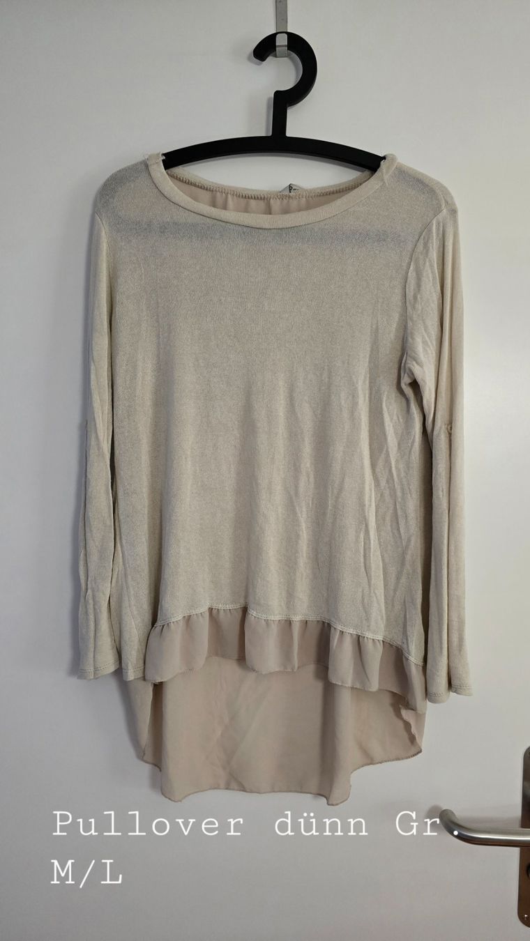 Pullover & Sweatshirts: Dünner Pullover mit Netzeinsatz – Gebraucht aus Sumiswald von van_tfv5