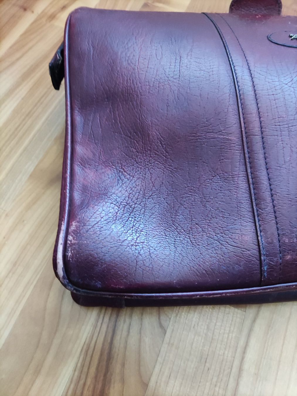 Valigie & Borse: Vintage Leder Mappe Assima – Usato da Solothurn venduto da Csw1 4