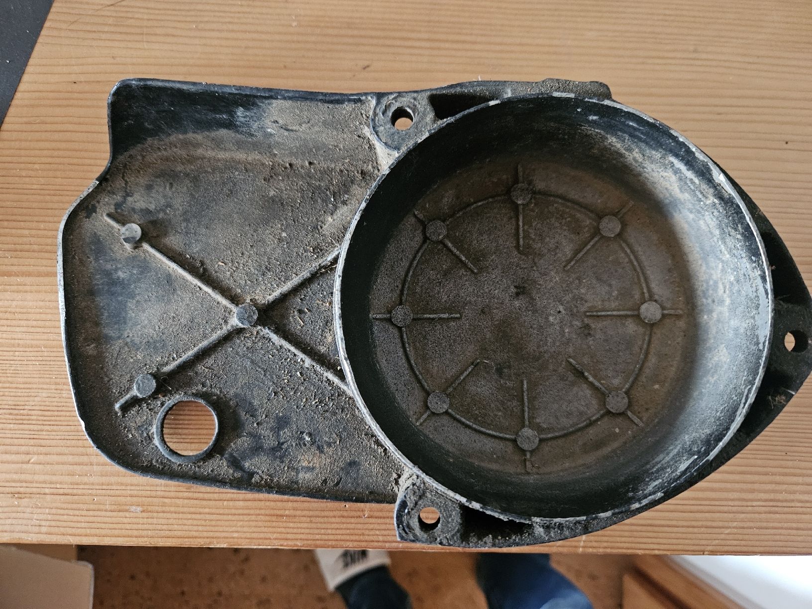 Puch Tutti i ricambio per moto: Puch Ranger Polraddeckel/ Motorabdeckung links – Usato da Friltschen venduto da len_lw2f 1