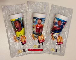 3x McDonald's® FIFA World Cup™ gobelets