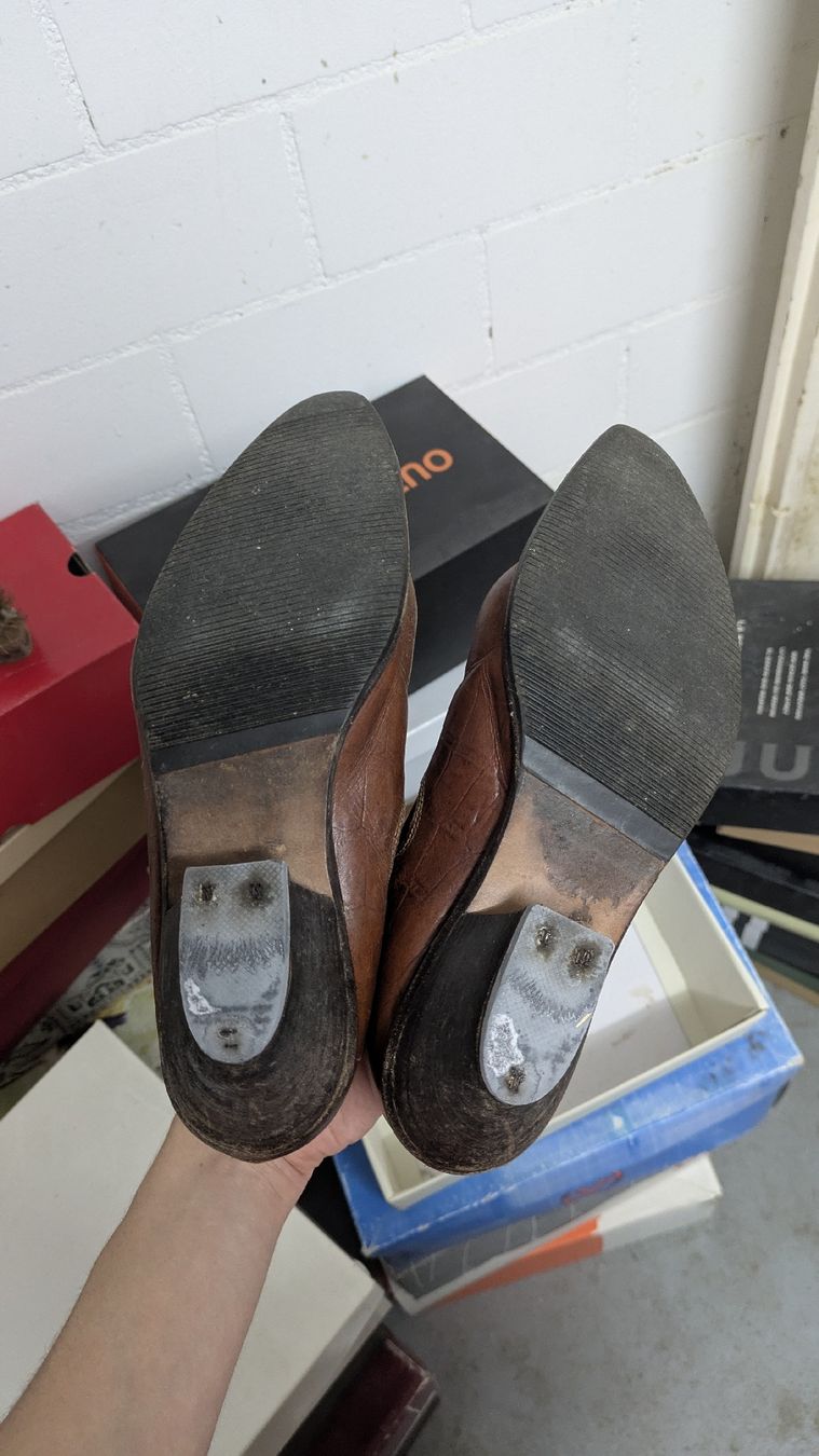 Scarpe da uomo: PAOLA FERRARI Schuhe braun – Usato da Morgarten venduto da rra_jvw7 3
