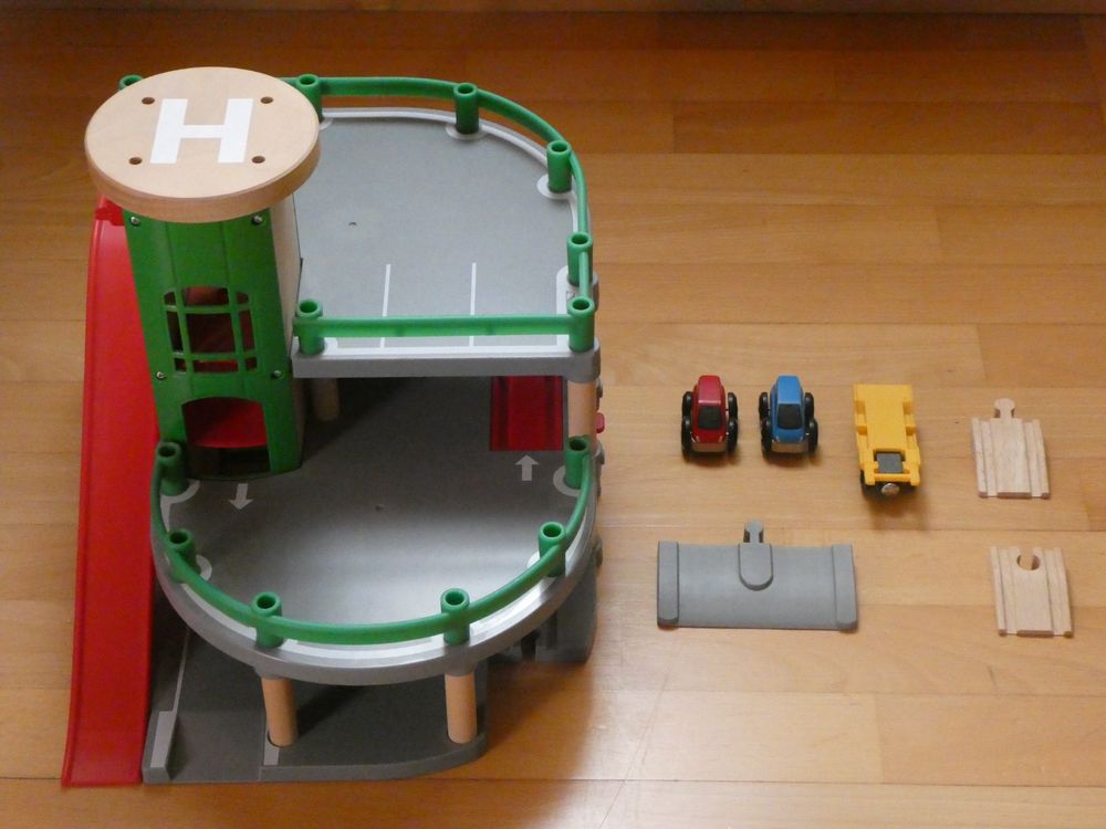 Matchbox Cars Brio Parking Garage 7312350332049 All Together