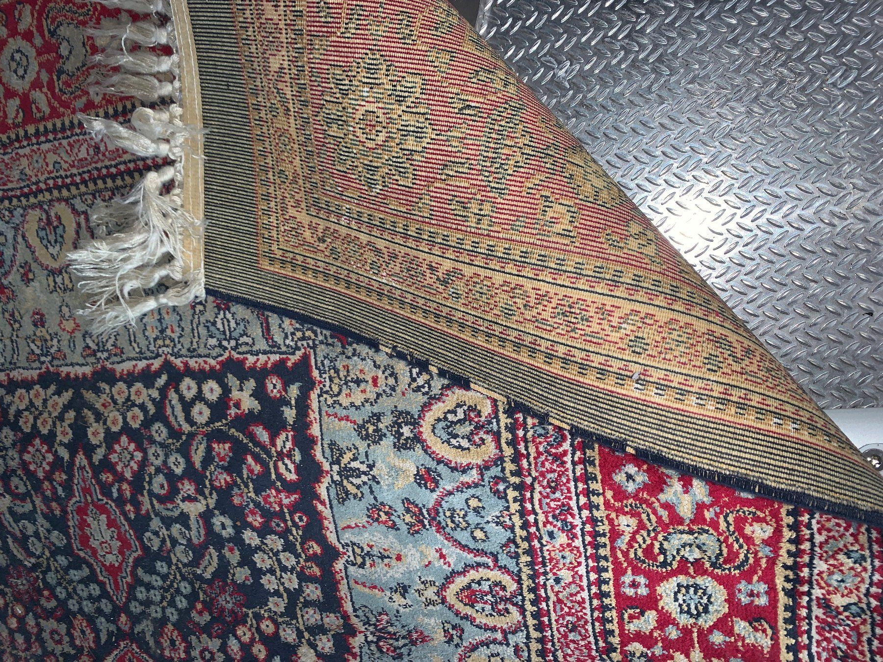 Teppiche: Orientteppich Perserteppich 140x100cm Teppich mit Fransen – Gebraucht aus Rickenbach SZ von Frickler 8