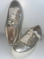 Original AGL Sneaker, Gold, Gr. 37 1/2, neuwertig