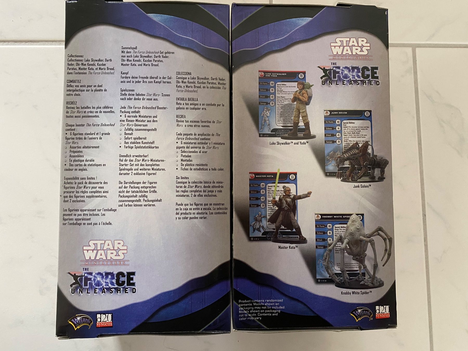 Giochi: Star Wars Force Unleashed Huge Booster Pack: 2 Stk einzeln – Nuovo e nell'imballaggio originale da Zürich venduto da Yves_lk 2