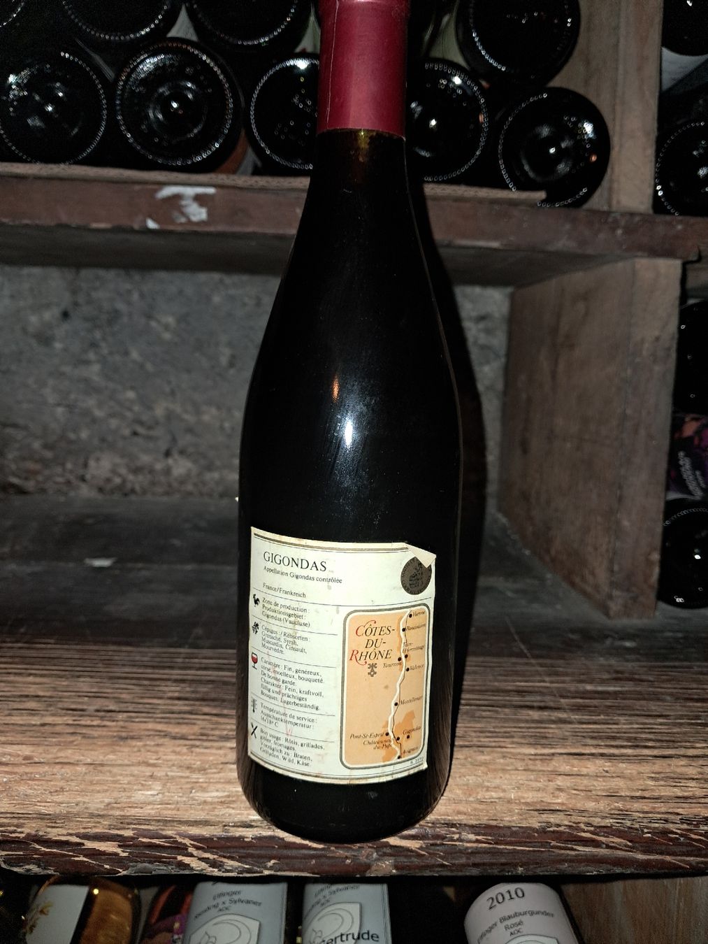 Vino: Château Saint-André Gigondas 1988 – Nuovo e nell'imballaggio originale da Le locle venduto da juliensaran 4
