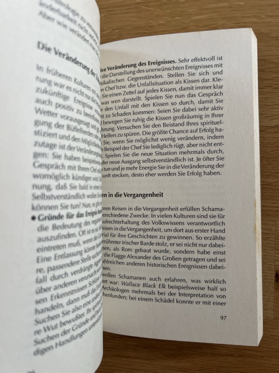 Libri: Schamanisches Praxisbuch Jakob Oertli – Usato da Frick venduto da clembou 2