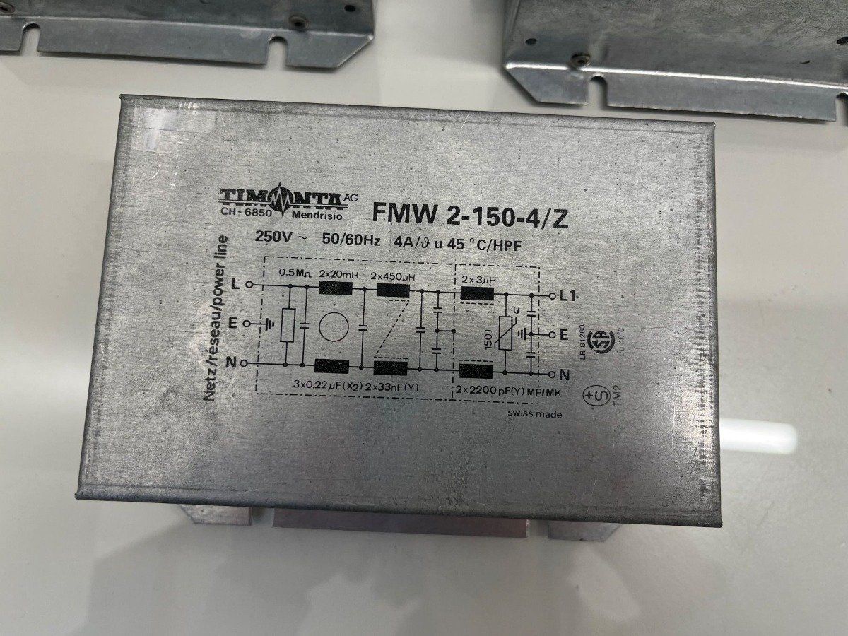 Altro Materiale elettrico: 5 Stück Netzfilter 250 AC 4A – Usato da Niederdorf venduto da LeptonAG 5