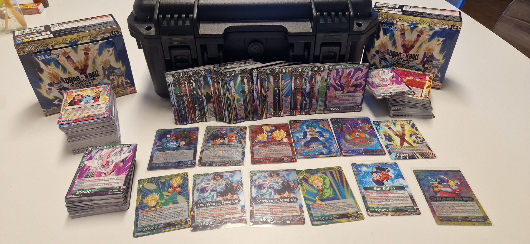 Bandai Sammelbilder & Trading cards: Dragon Ball three Glorious Fighters ca.440 Karten – Neu (gemäss Beschreibung) aus Wettingen von Pie1580