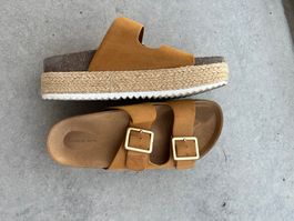 Sandalen im Birkenstock-Stil