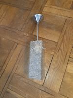 Vintage Glas Hängelampe, Wohnzimmer Lampe, 70er Jahre!