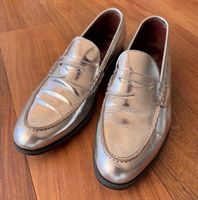 Silberner Loafer von Fratelli Borgioli