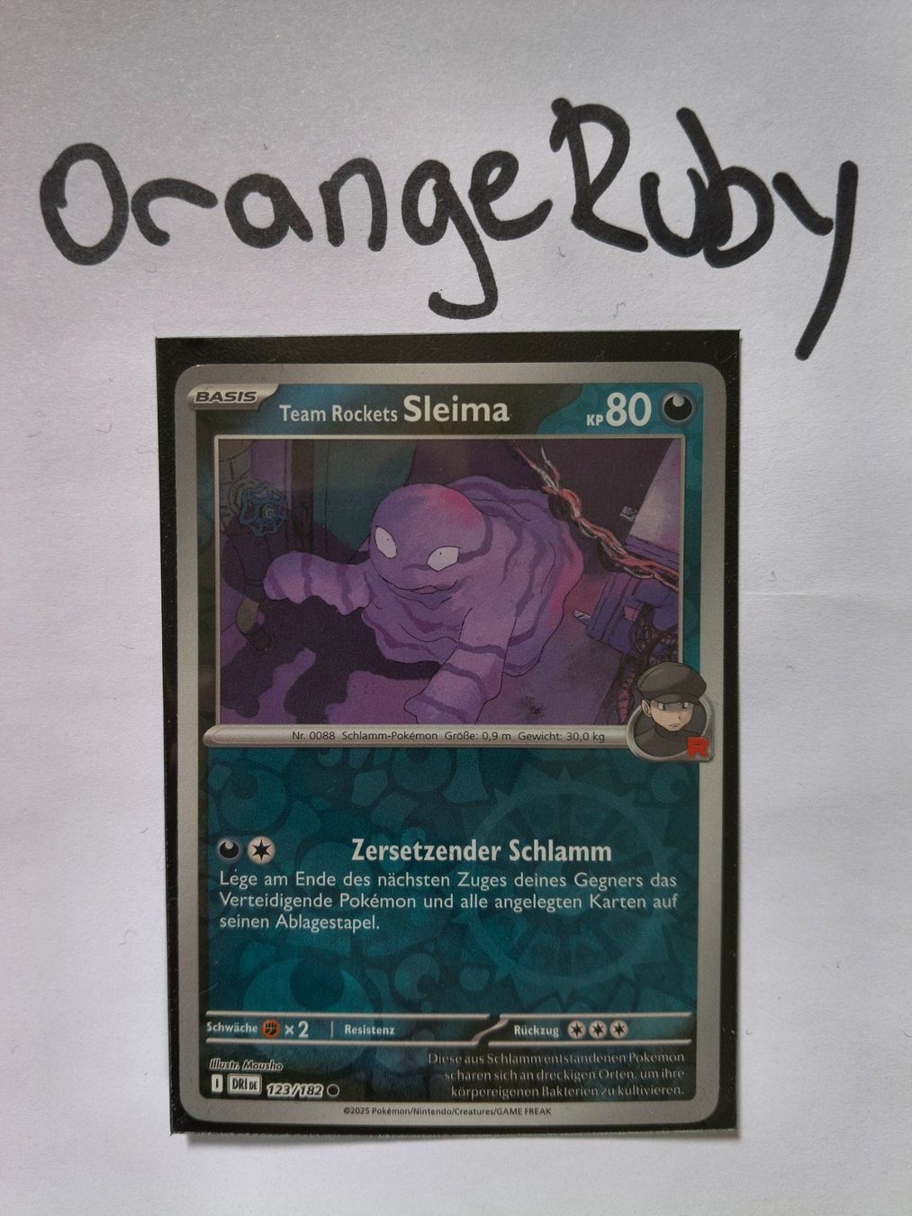 Pokémon Sammelbilder & Trading cards: Team Rockets Sleima 123/182 REVERSE Ewige Rivalen DRI DE – Gebraucht aus St. Gallen von OrangeRuby