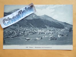 1913 Davos - Schatzalp und Schiahörner