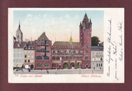 Gruss aus BASEL - Rathaus - 1902
