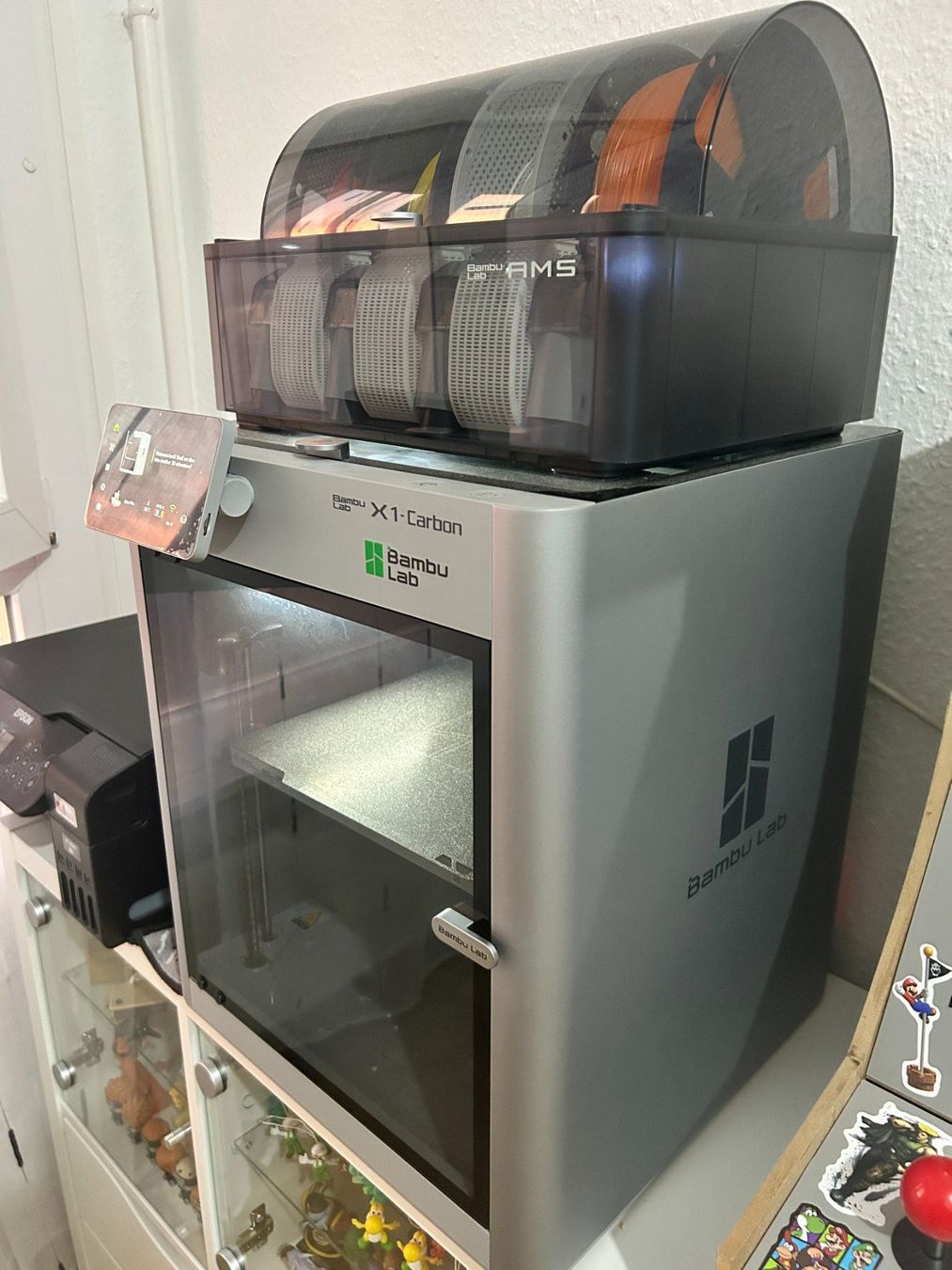 Bambu Lab Imprimante 3D: Bambu Lab X1 Carbon + AMS – D'occasion à Le Grand-Saconnex par dantedmc87 2