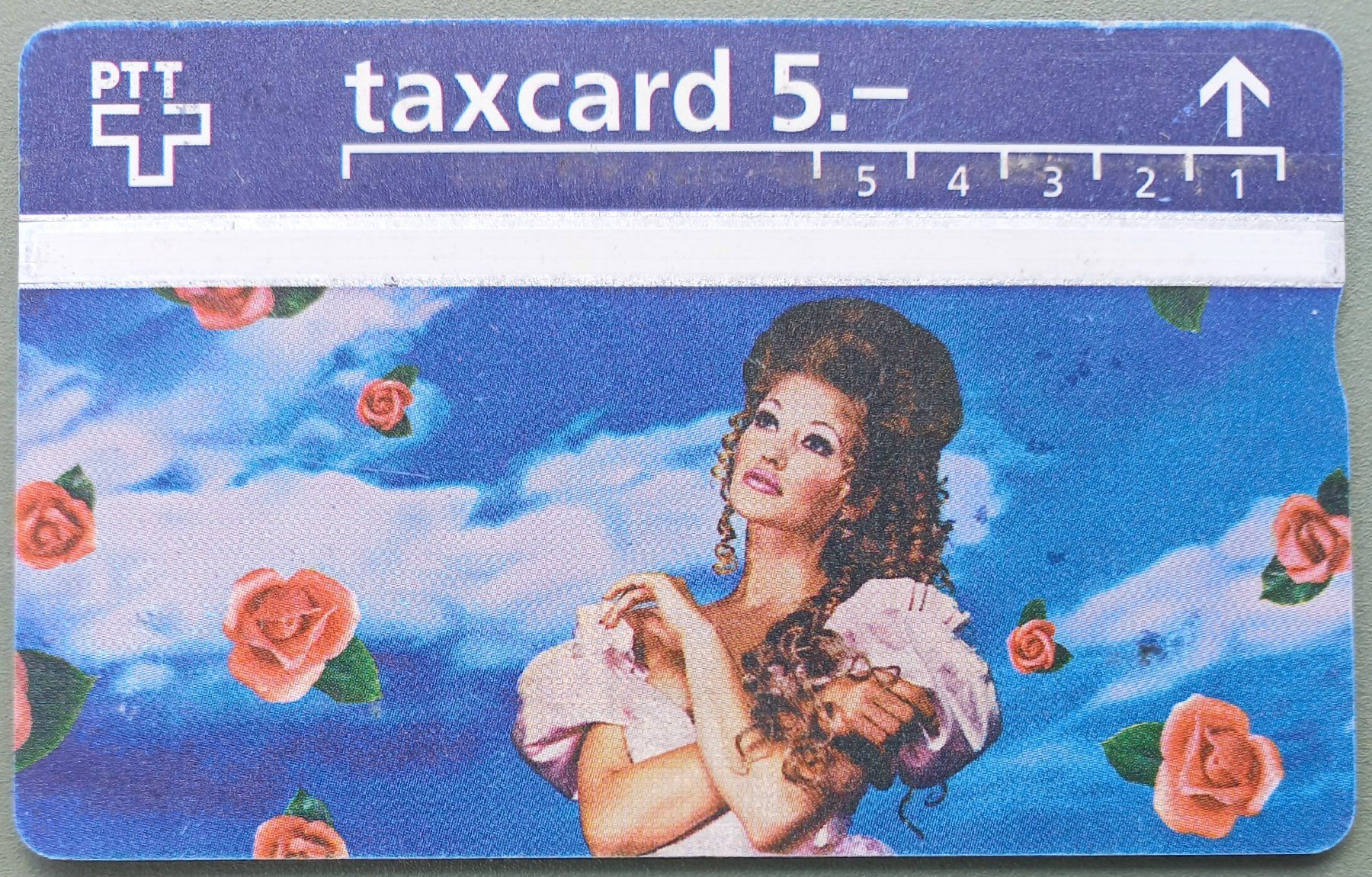 Swisscom Schede telefoniche: Taxcard - Rosen - CH – Usato da Niederuzwil venduto da lubimaja