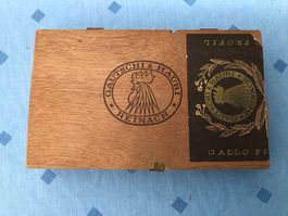 Zigarren – Holzkiste / Box «Gautschi Hauri» leer – Vintage