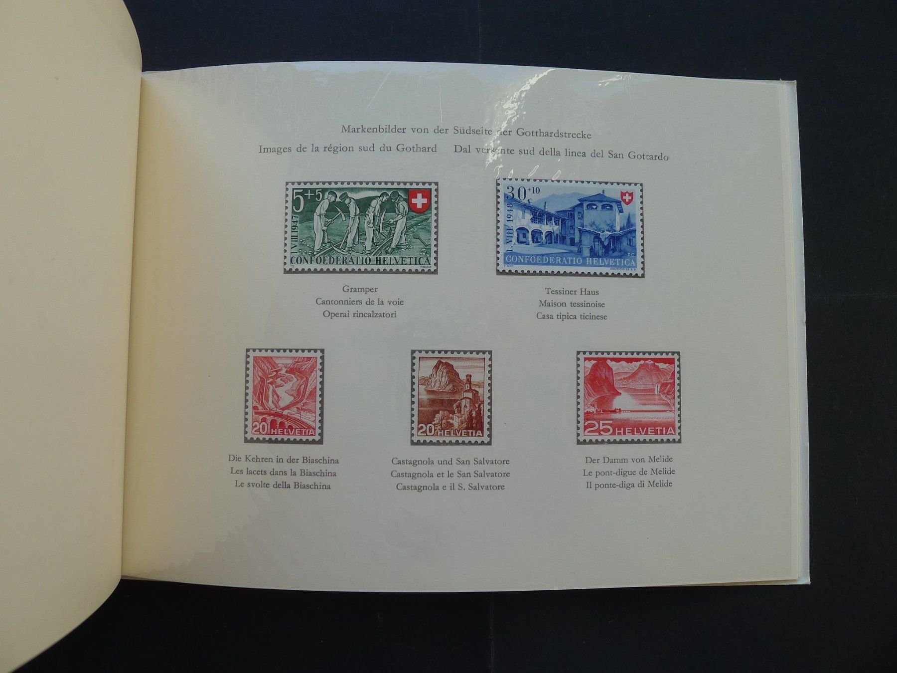 Tutti i francobolli: 1957  PTT Geschenk Heft ab Fr. 1.- – Usato da Dagmersellen venduto da wyss1982 6