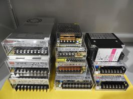 10 neue Schaltnetzteile 5V, 12V, 15V, 24V, 48V.