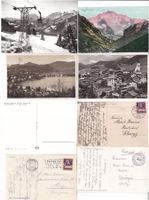 24 Alte CH Ansichtskarten, Postkarten