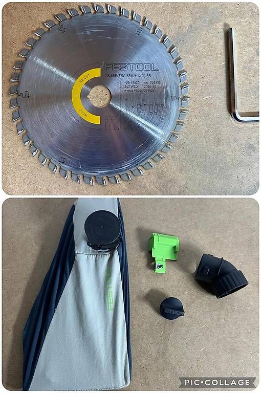 Seghe: Festool TSC 55 KEB-Basic-5,0 Akku-Tauchsäge mit Koffer – Usato da Landquart venduto da Pereira-24 4