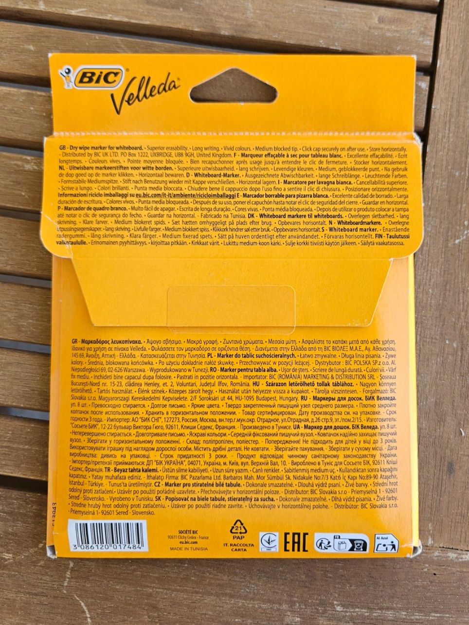 Bic Penna & Evidenziatori: BIC Whiteboard Markers – Nuovo e nell'imballaggio originale da Zürich venduto da RiggyBiggy 1