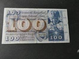 Schweiz 1971, 100 Franken