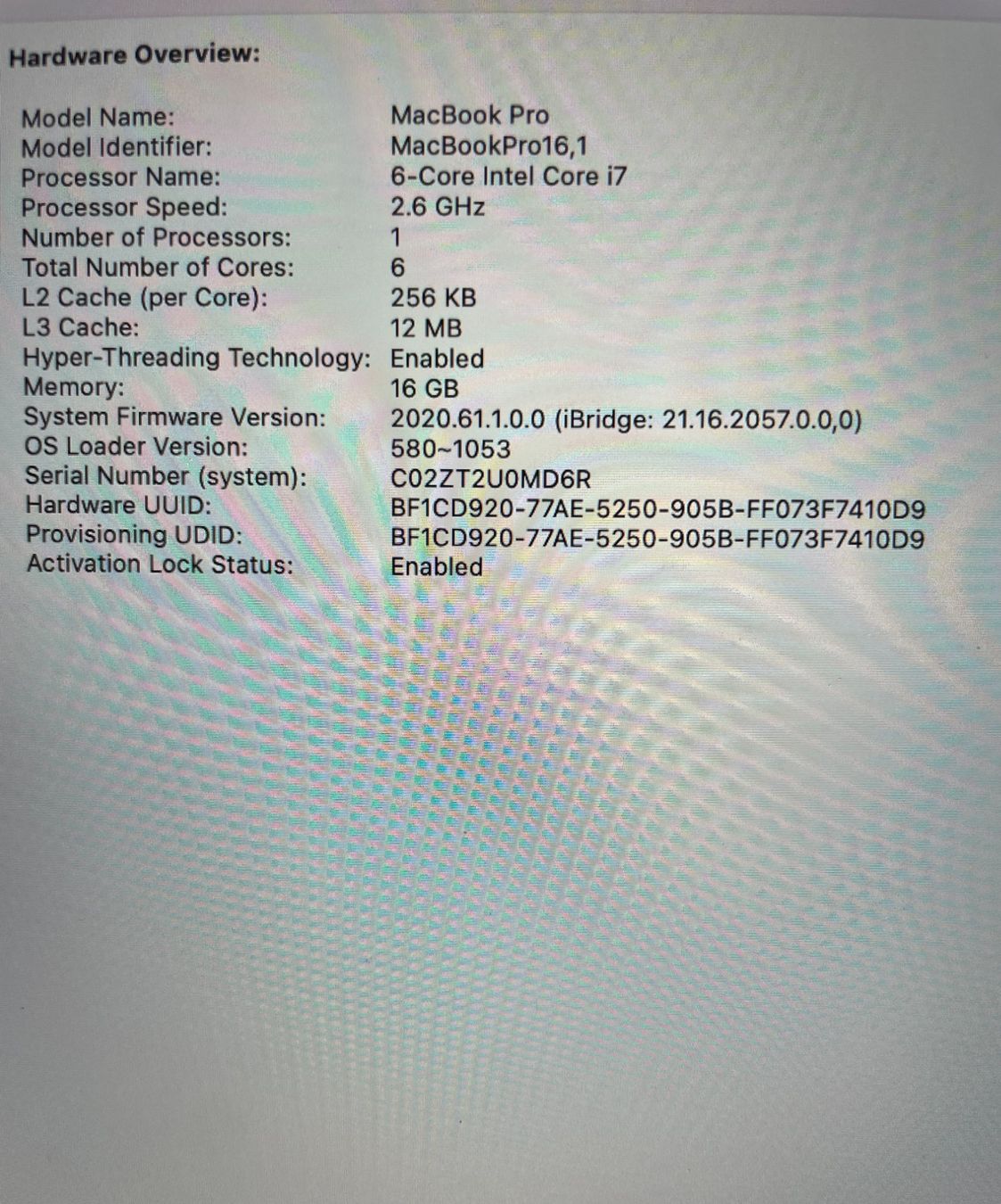 Apple Notebooks: Macbook Pro 16" 16gb ram 500gb – Gebraucht aus Brunnen von  4
