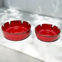 Paire vide-poches Ceramica D'arte Salerno céramique émaillée