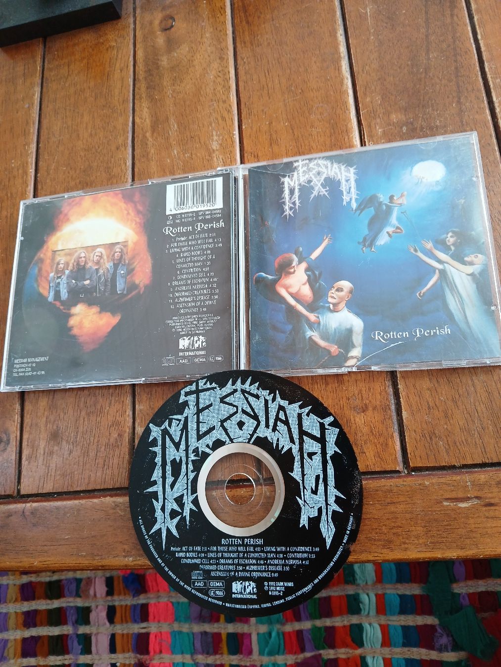 CD: messiah- rotten... – Usato da St-Cergue venduto da VeganWarrior