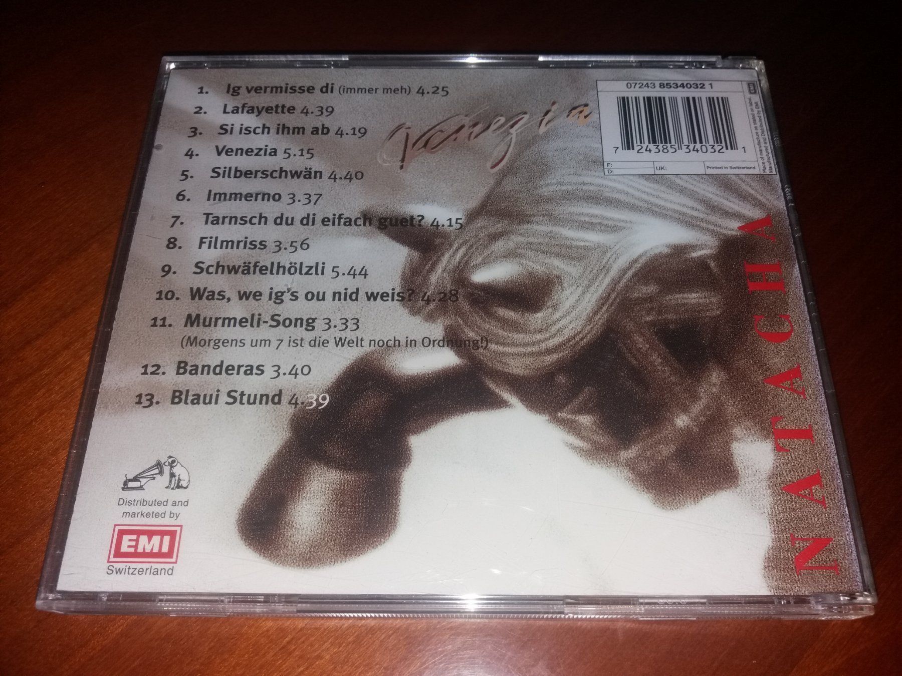 CD: Natacha - Venezia, D6, CD – Usato da Sessa venduto da discoverymedia 1