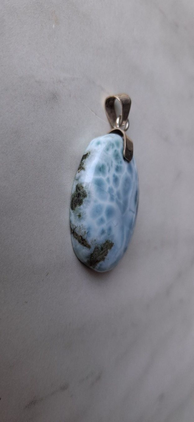 Anhänger: Larimar Silber Anhänger – Neu (gemäss Beschreibung) aus Nürensdorf von Juergb 1