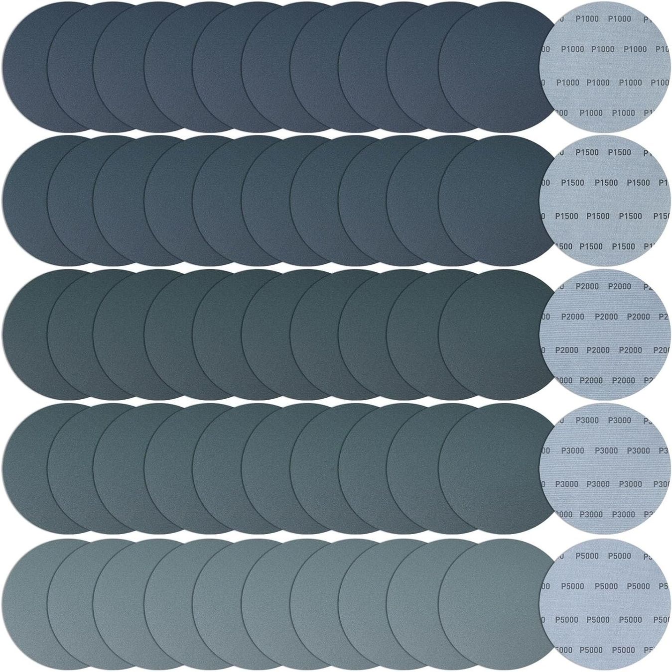 Alle Werkzeuge: Schleifpapier 150mm 50tlg – Neu und originalverpackt aus Hundwil von Mr.Wong