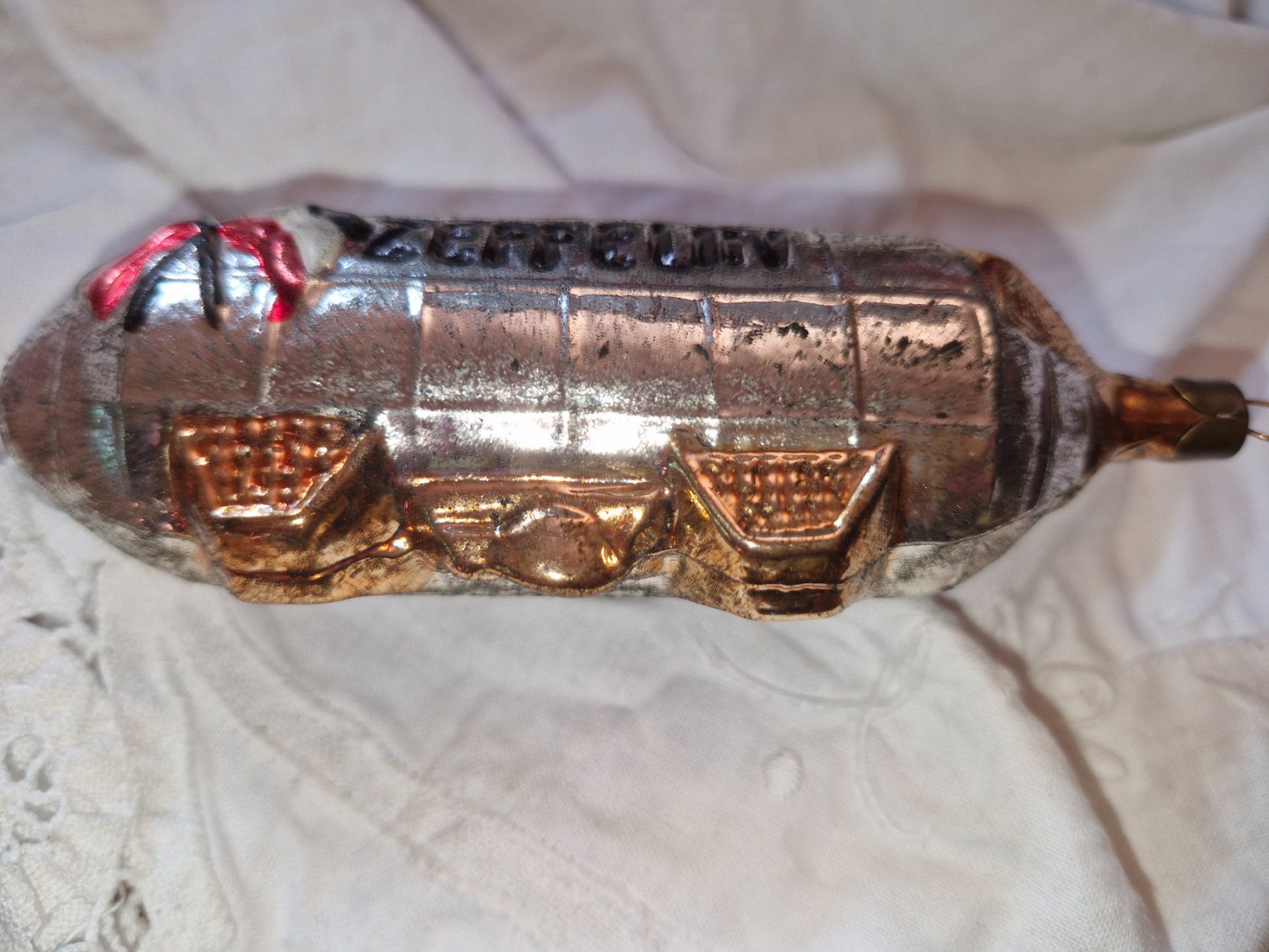 Toutes les décorations: Antiker Christbaumschmuck Zeppelin – D'occasion à Guarda par rue_bpd7 2