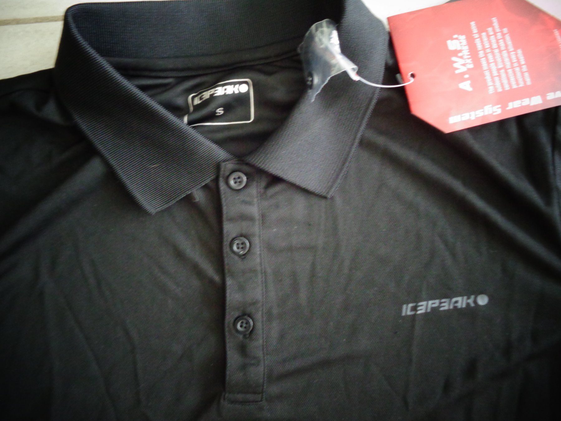 Icepeak Polo-Shirts: ICEPEAK Herren Poloshirt GR.S **NEU** – Neu und originalverpackt aus Rotkreuz von Samballi 1