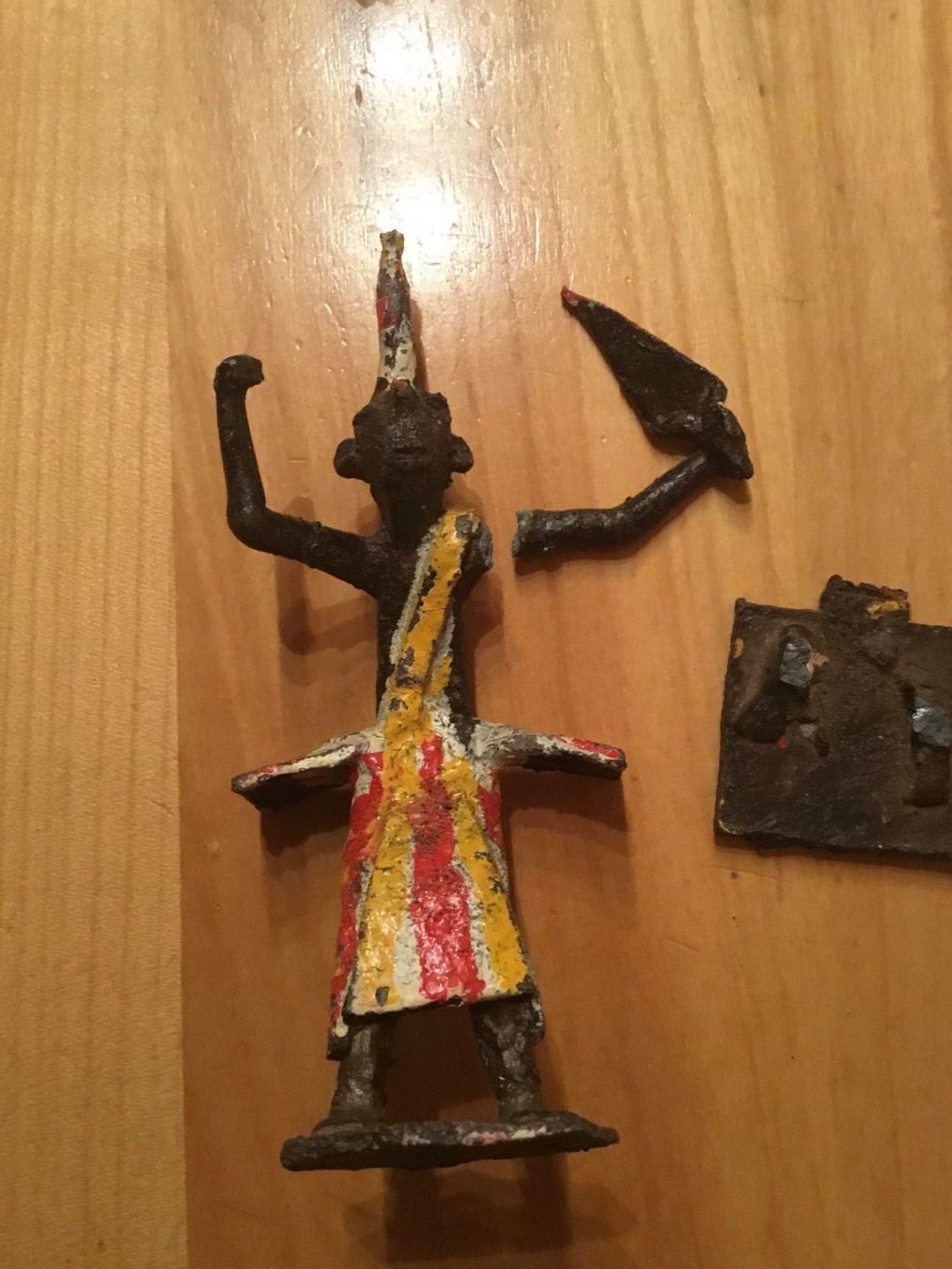 Statuette: Afrika Metallfiguren Jahrhundertwende – Usato da Weissbad venduto da 7733110 2