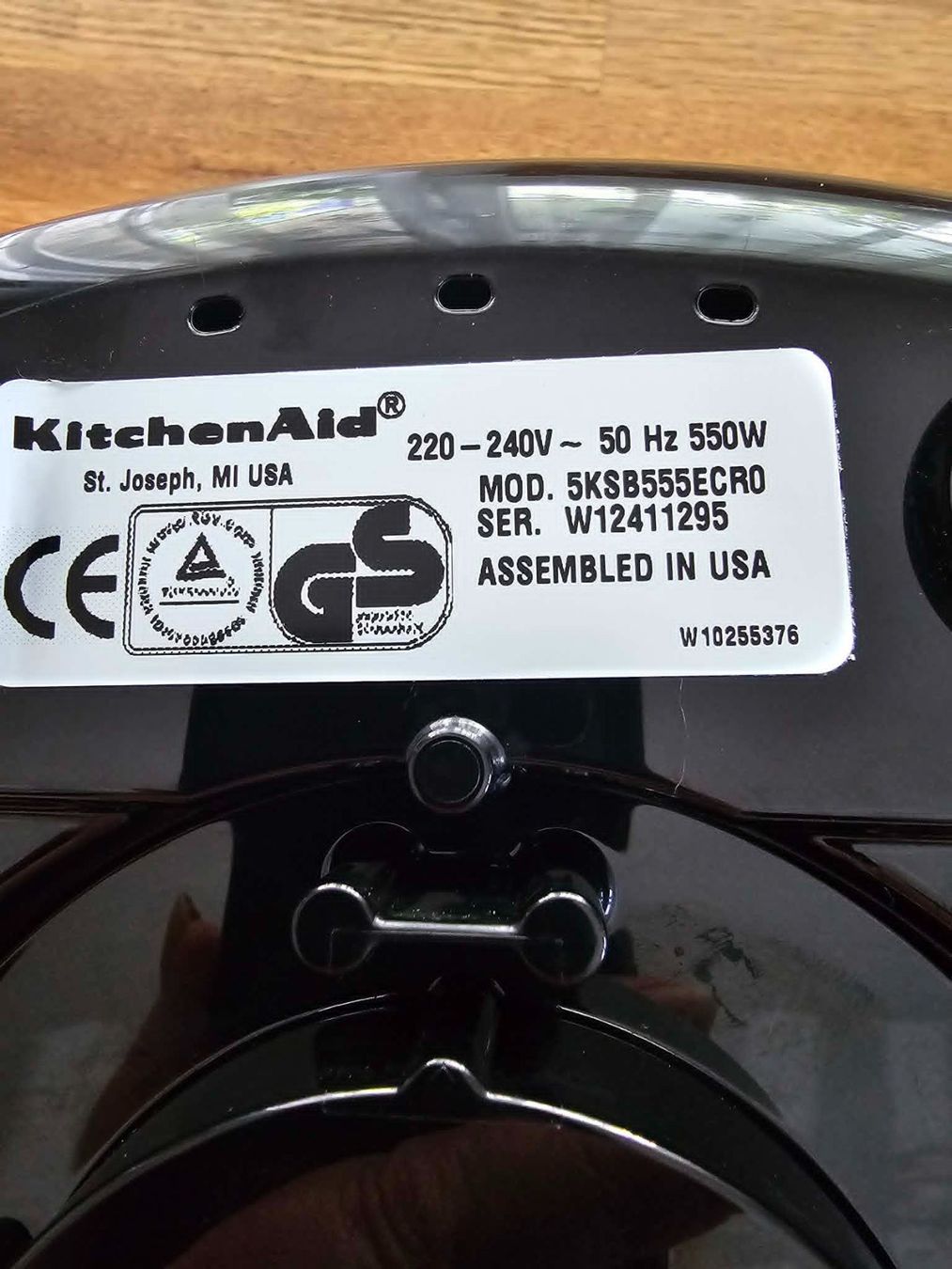 Kitchenaid Elettrodomestici da cucina: RARITÄT!! KitchenAid Artisan Blender 5KSB555, "CHROM" – Usato da Winterthur venduto da BW.1994 5