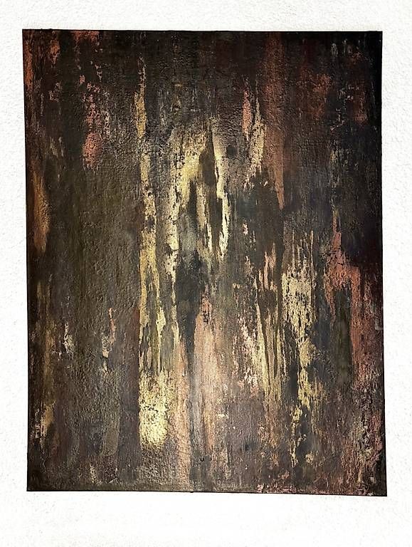 Gemälde: Modernes Acrylgemälde Der Herbst 70 × 90 cm – Neu (gemäss Beschreibung) aus Rubigen von Julnash