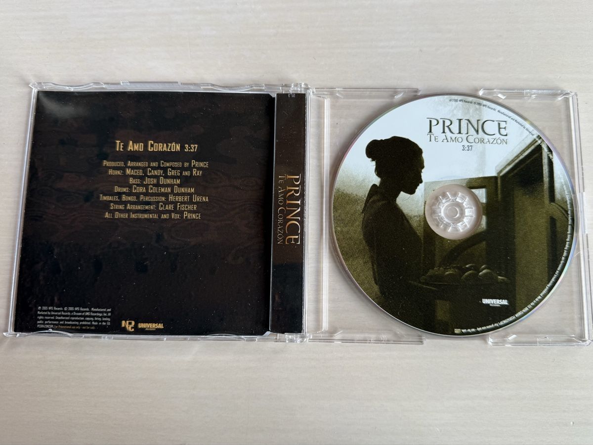 CDs: Prince Te Amo Corazón CD Single – D'occasion à Oberried Brienz par Chyara 1