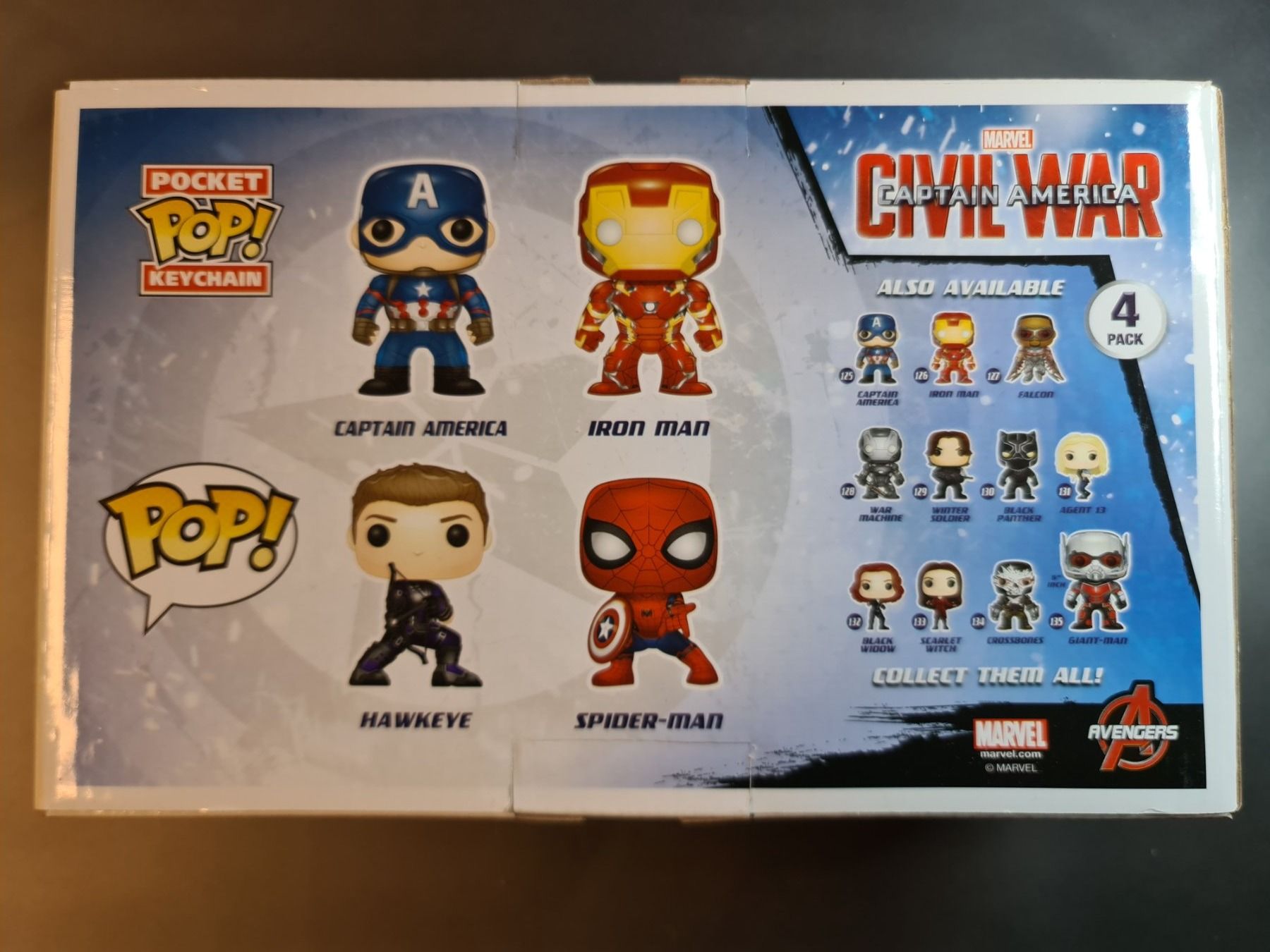 Funko Figuren: Funko Pop Marvel Civil War 4Pack Exclusive – Neu und originalverpackt aus Elsau von oli_2tdc 2