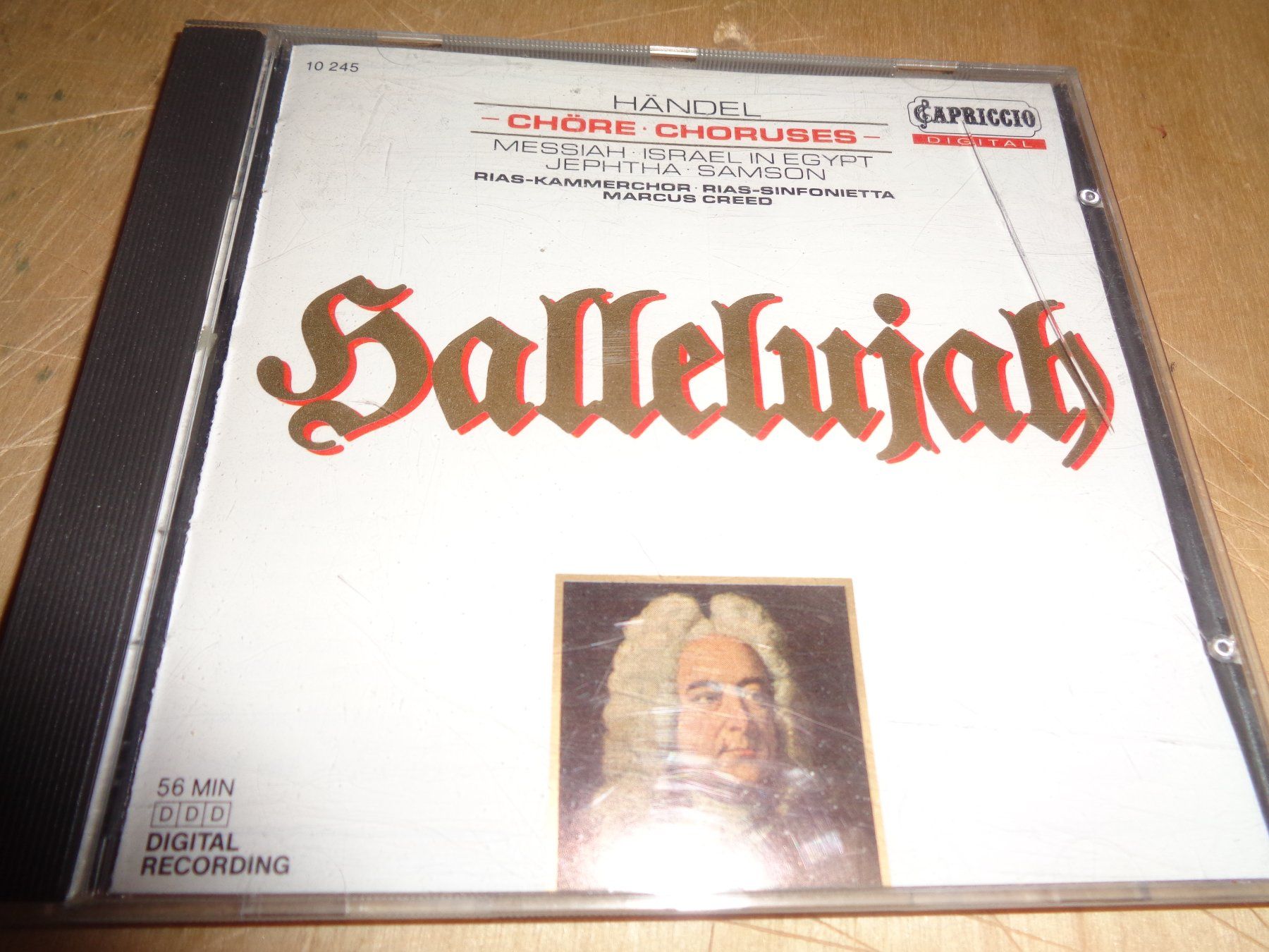 CD: HÄNDEL - HALLELUJAH - CHÖRE – Usato da Zürich venduto da Gabler