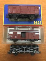 3x FLM/Liliput/Rivarossi DB Güterwagen
