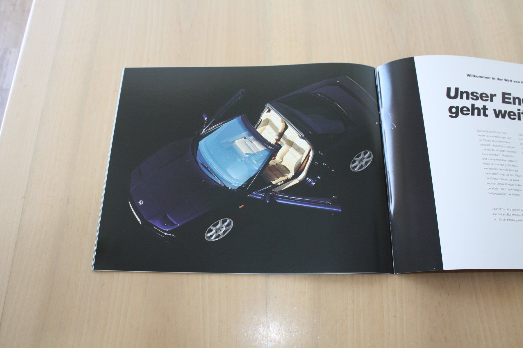 Honda Documenti: Honda NSX Prestige Prospekt 6.1997 – Usato da Wikon venduto da erwin400 9