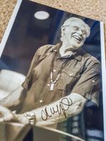 John Mayall - Original in person Autogramm auf Foto