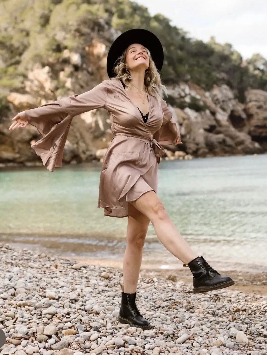 Vestiti: Rosa Wickelkleid – Usato da Rudolfstetten venduto da krach 1